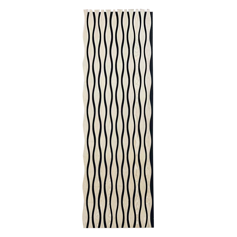 Fluid Wave Slatted MDF Acoustic Wall Panels
