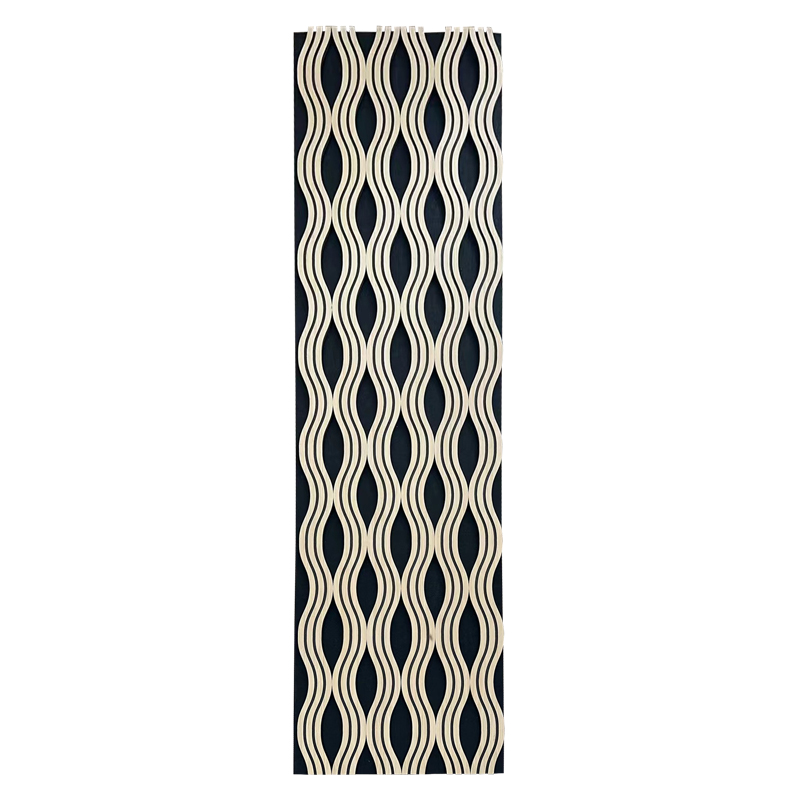 Interlocking Weave Effect Wave Shaped Acoustic Board