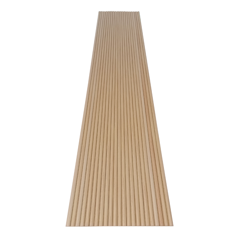 Fluted PVC Coated MDF Wall Panel with Vertical Groove Design