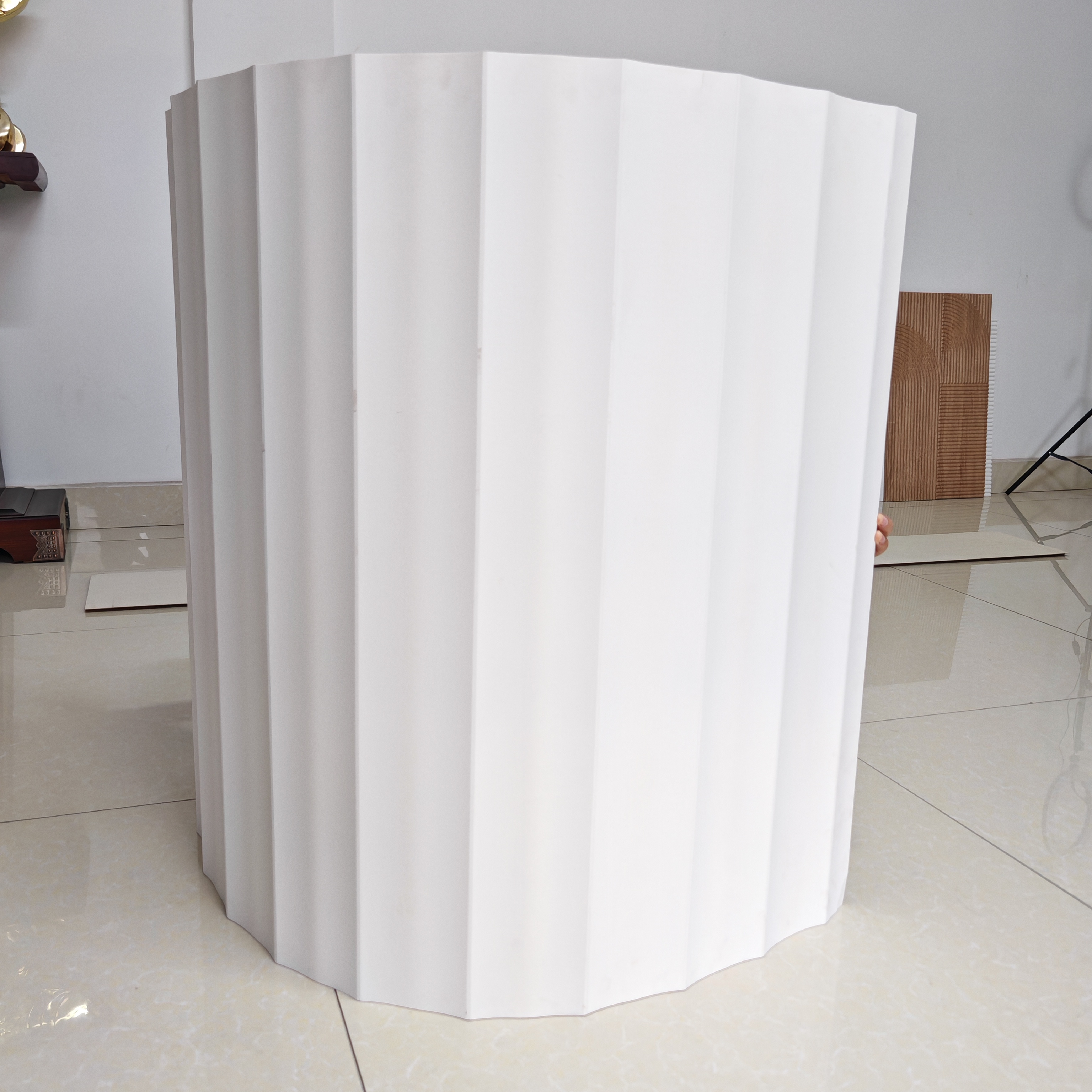 flexible-white-mdf-wave-cladding-sheet
