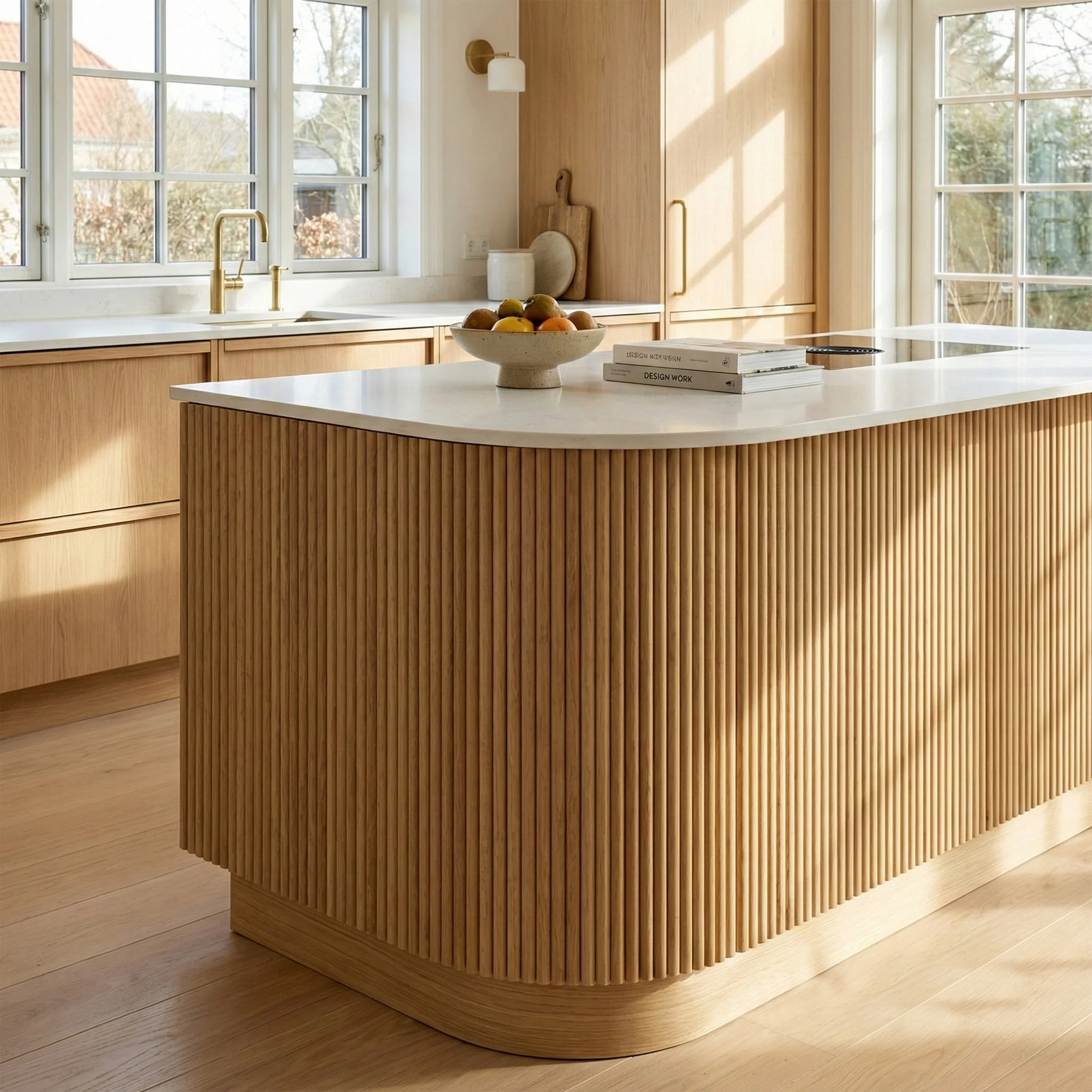 fluted wall panel