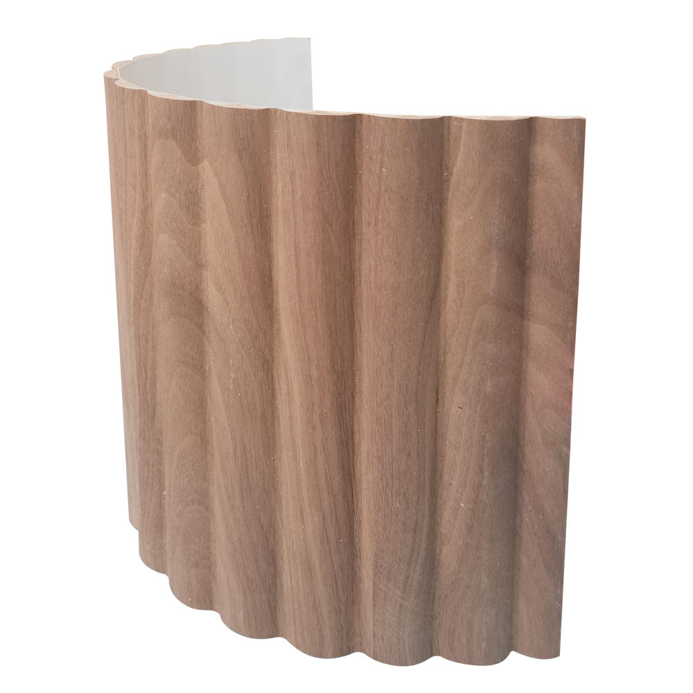 Bendable Solid Wood Surface MDF Panel – Semi-Circular Arch