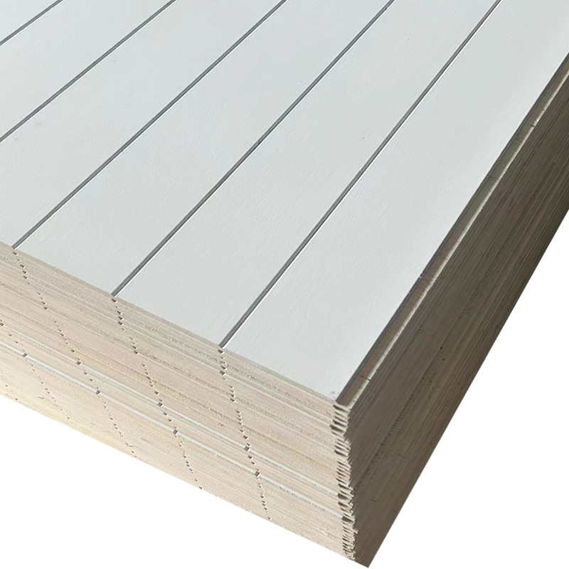 white primer groove plywood-4